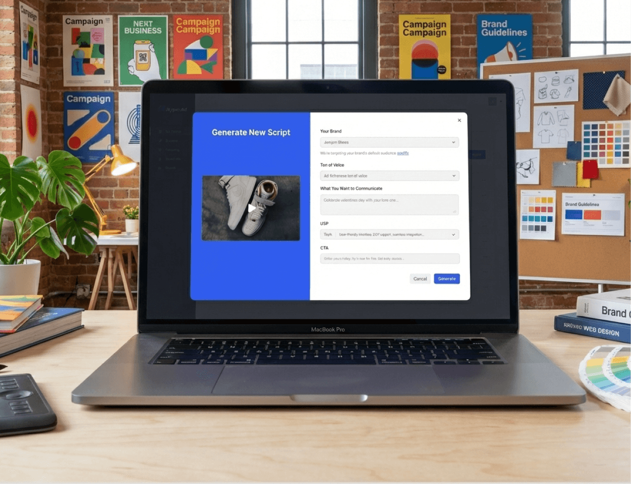 Automate ad creation with data driven insights and on brand execution.
